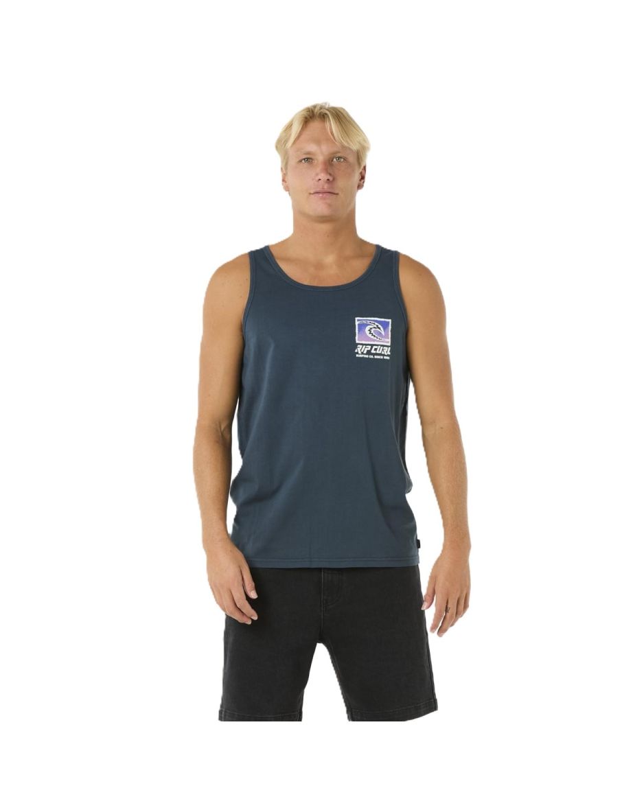 Rip Curl Mens Raw Energy Trad Tank Vest