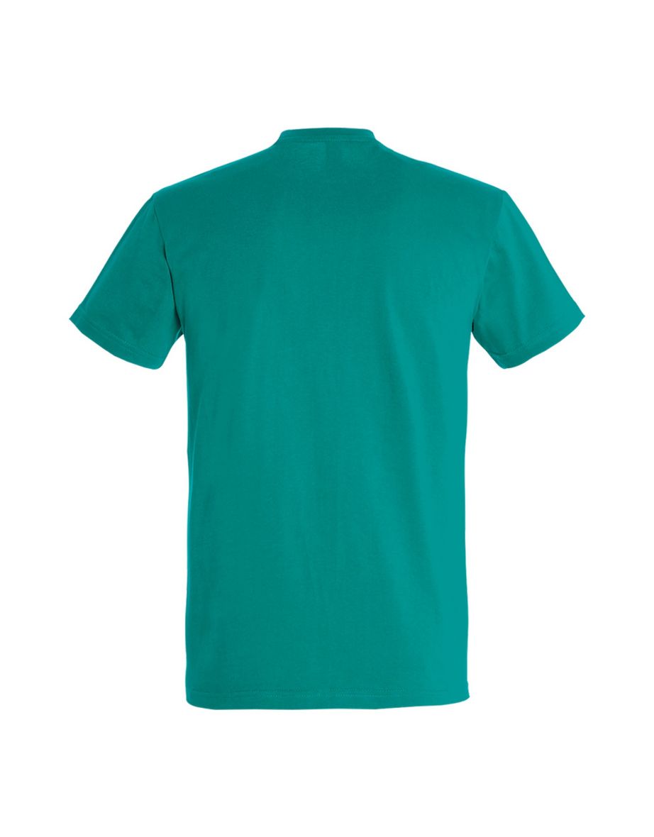 SOLS Mens Imperial Heavyweight Short Sleeve T-Shirt - Emerald - 1