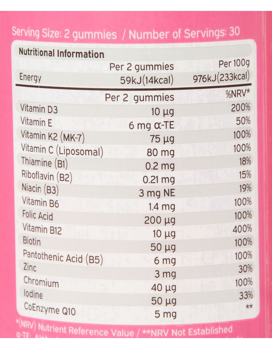 Women's Multivitamin - 60 gummies - 1