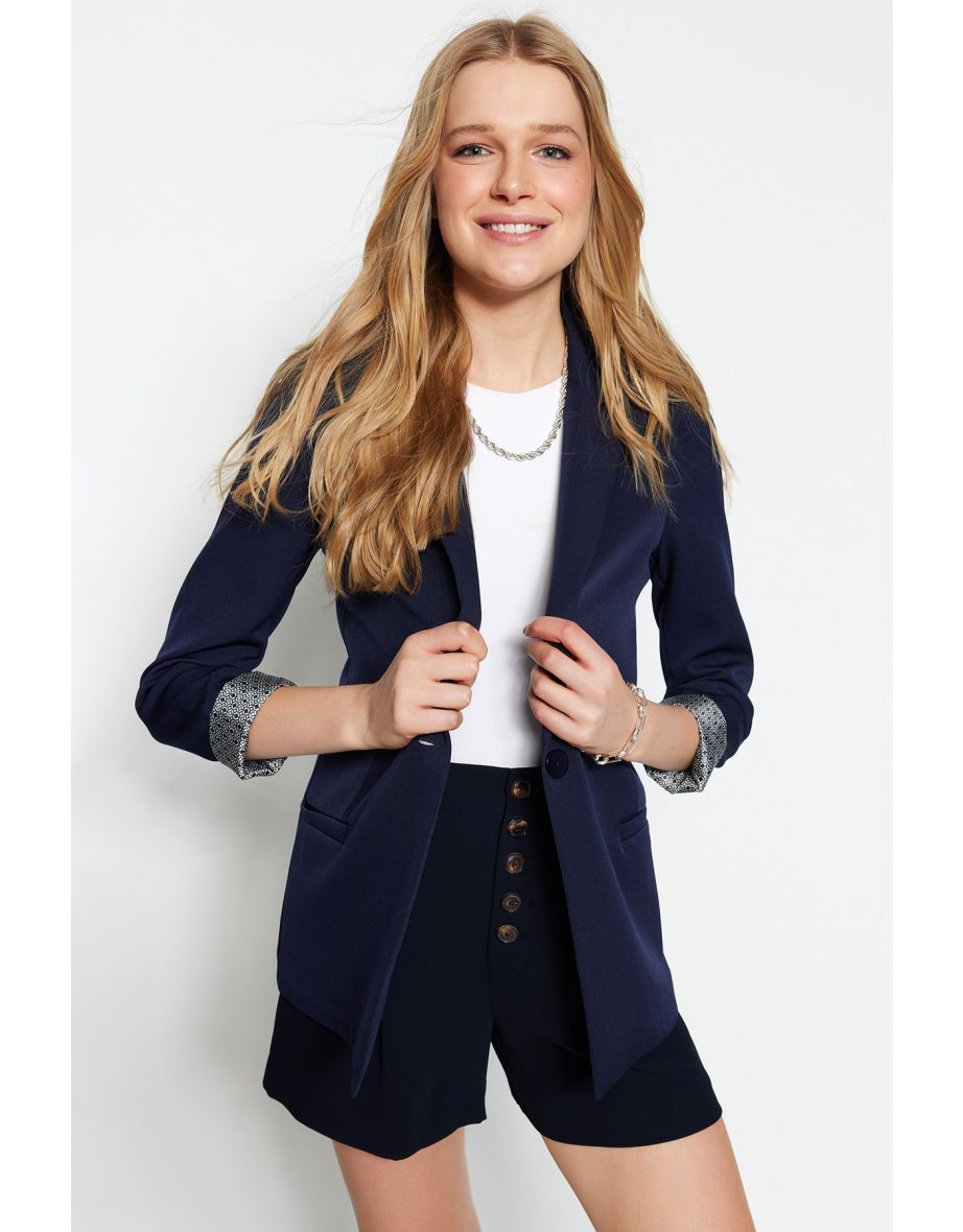 Blazer - Navy blue - Regular fit