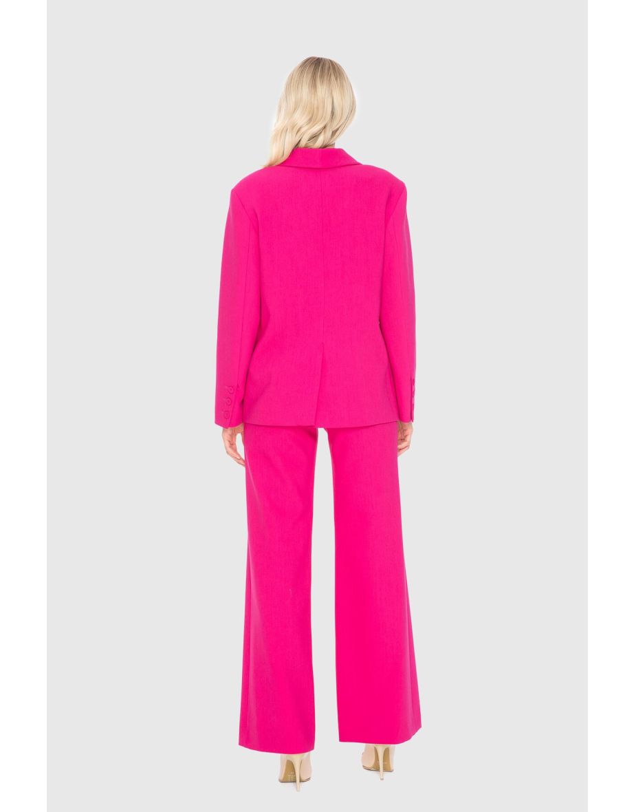 Oversize Blazer Pink Jacket - 2