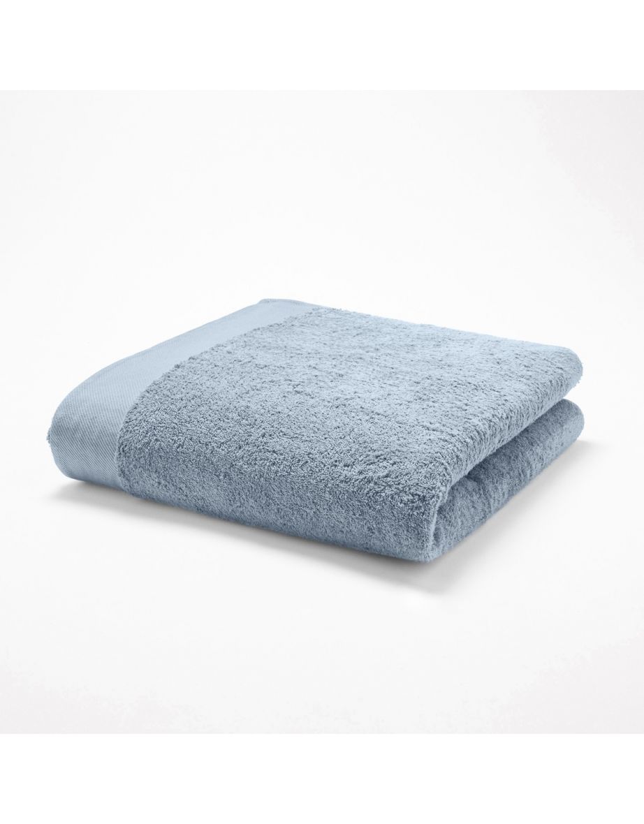 SCENARIO Plain Terry Cotton Bath Sheet