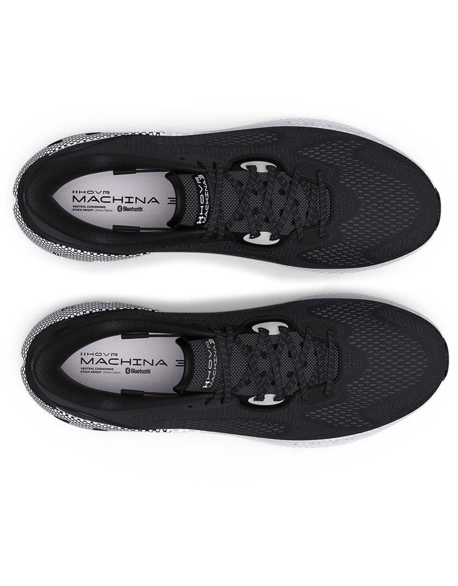 Men's Under Armour HOVR Machina 3 Running Shoes in Black - 4