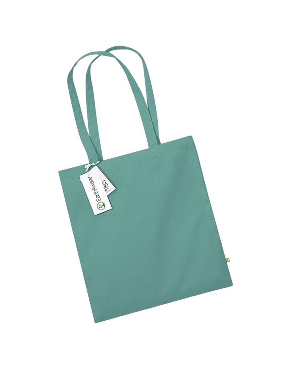 Westford Mill EarthAware Organic Bag For Life Tote Bag - Sage Green