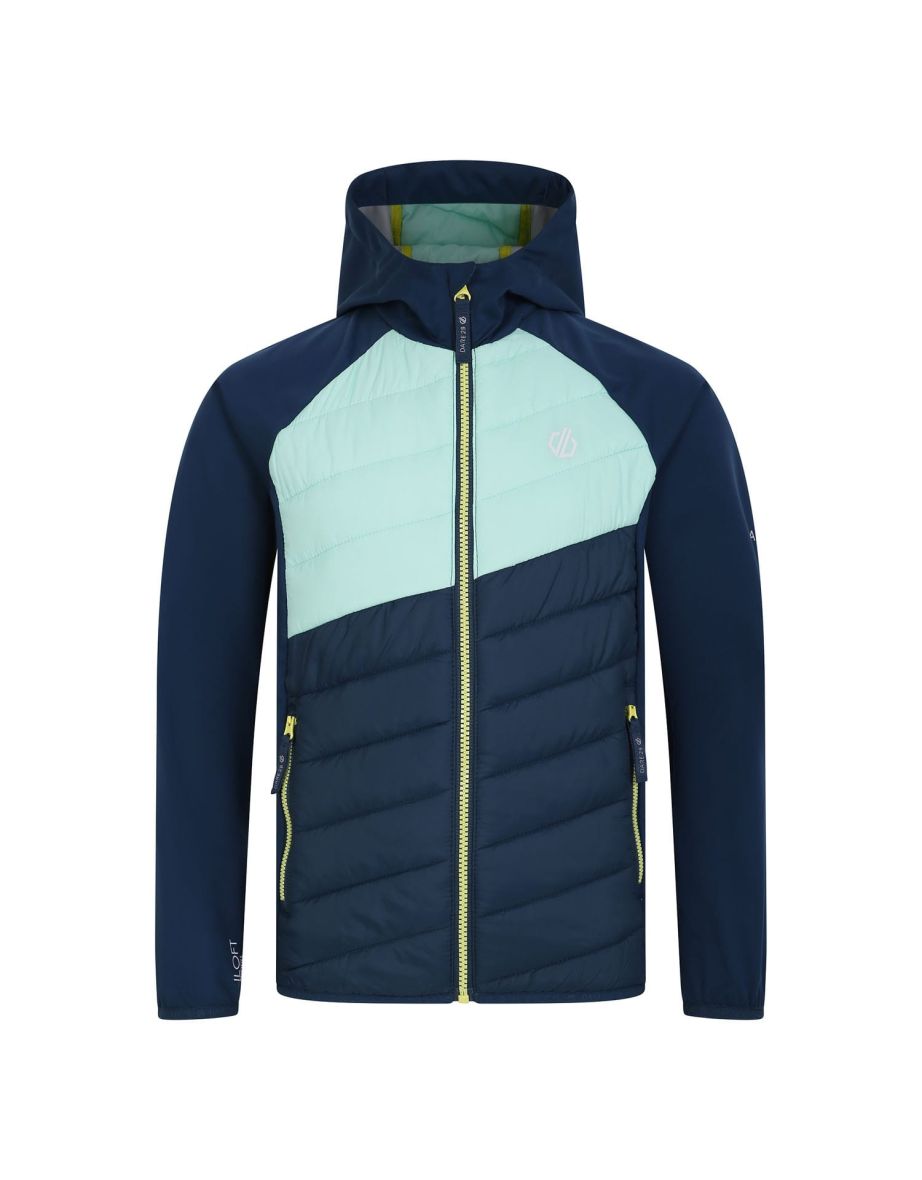 Boy's Dare 2b Juniors Explore Hybrid Jacket in Blue