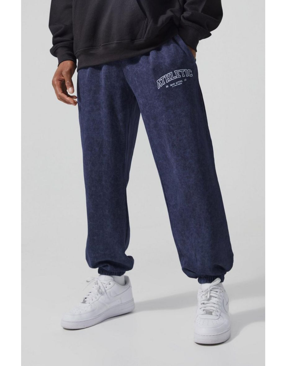 Athletic Joggers, Navy