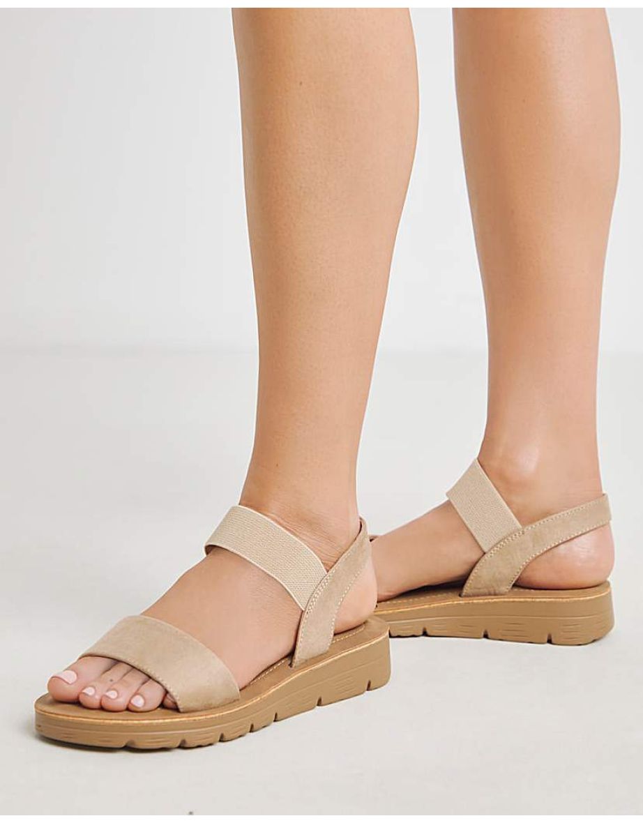 Stretchy Strap Sandal Ex Wide - 3