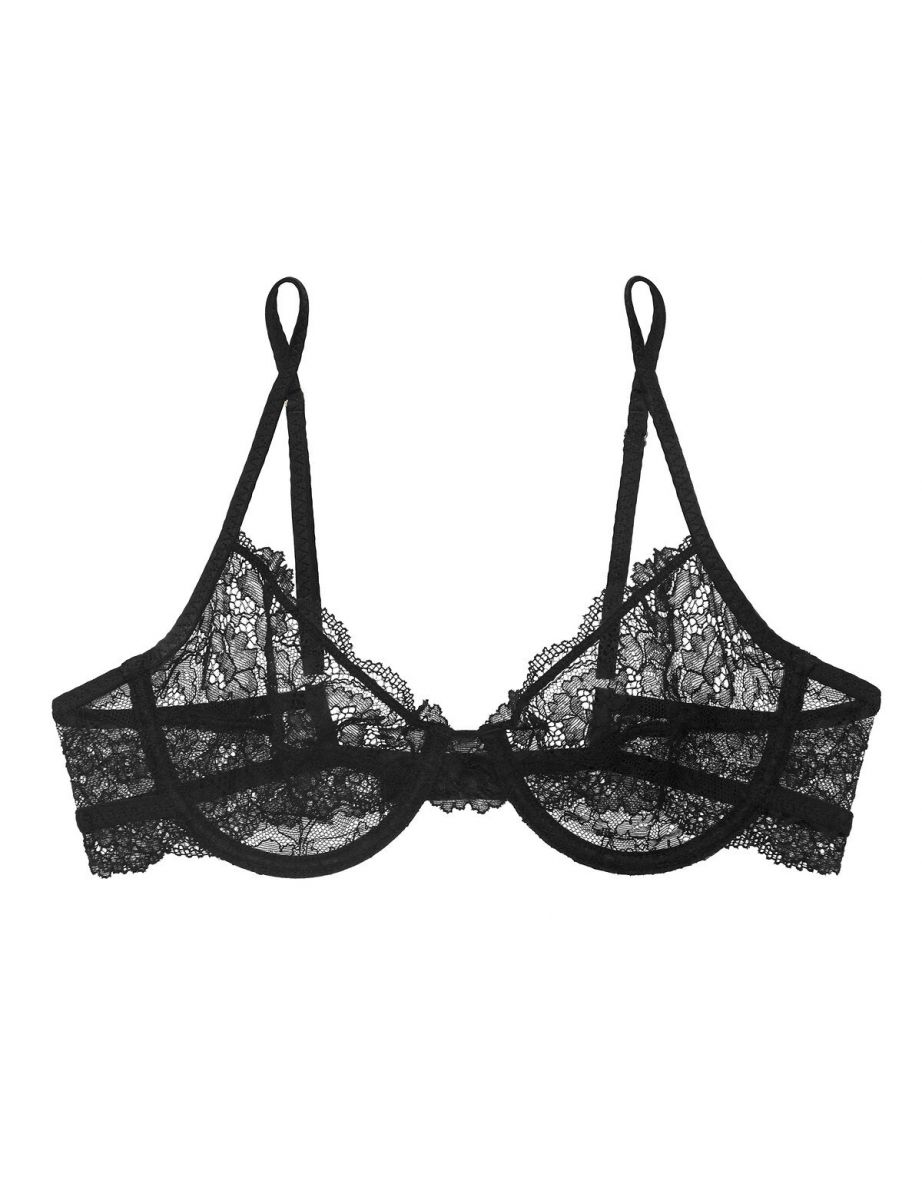 Brook Demi-Cup Bra in Lace - 5
