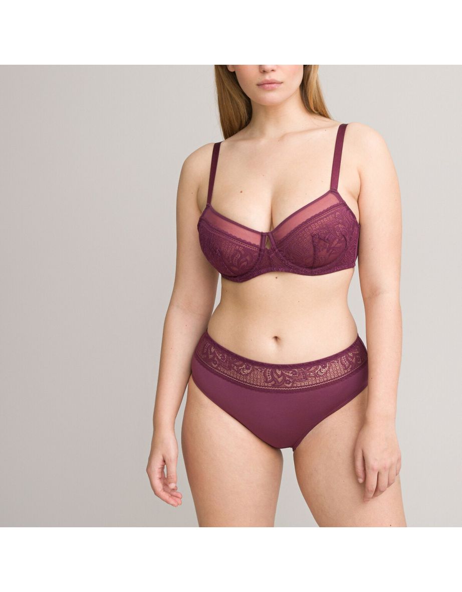 Lace Minimiser Bra