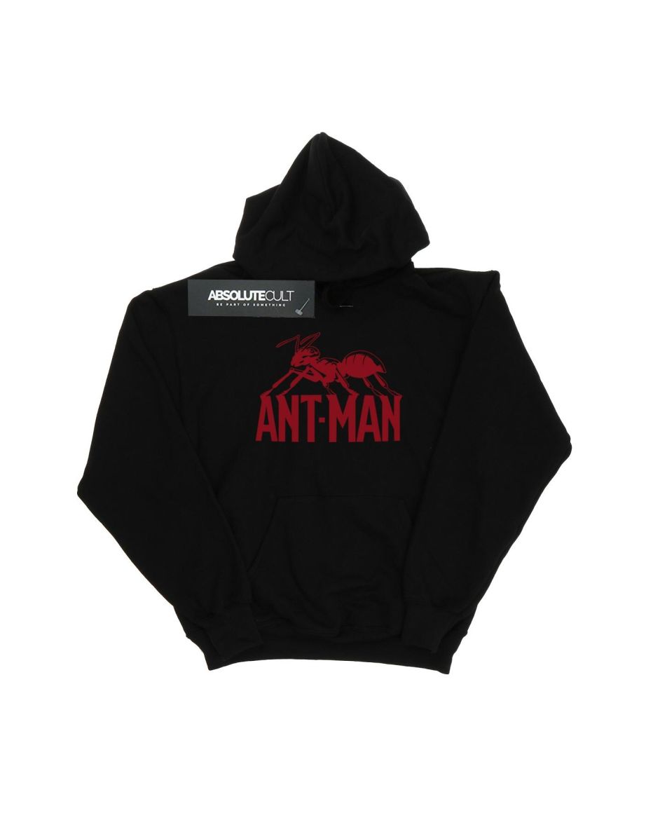 Marvel Girls Ant-Man Logo Hoodie - Black