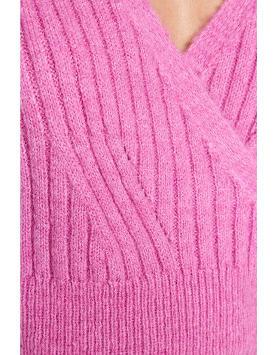 Sweater - Pink - Slim fit - 7