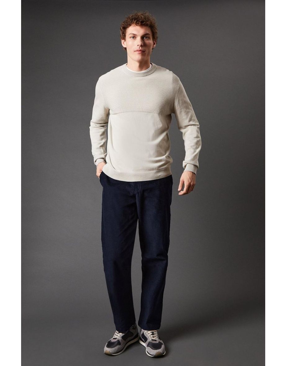 Corduroy Straight Fit Chinos - 3