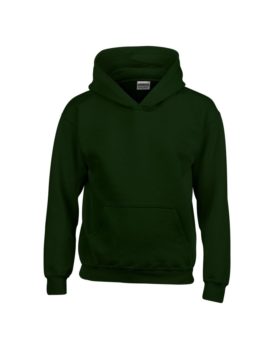 Gildan Childrens/Kids Heavy Blend Hoodie - Forest