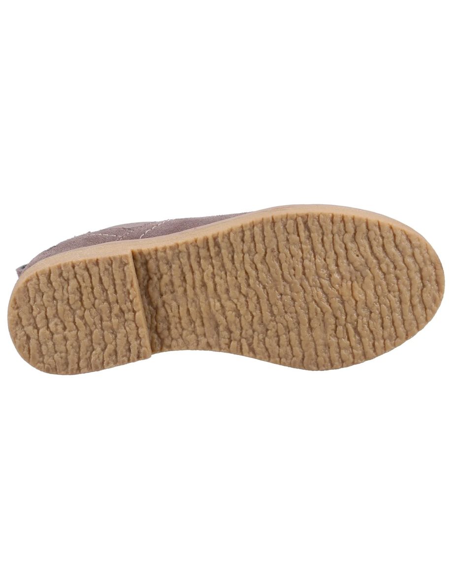 Hush Puppies Girls Mini Maddy Suede Ankle Boots - Grey - 3