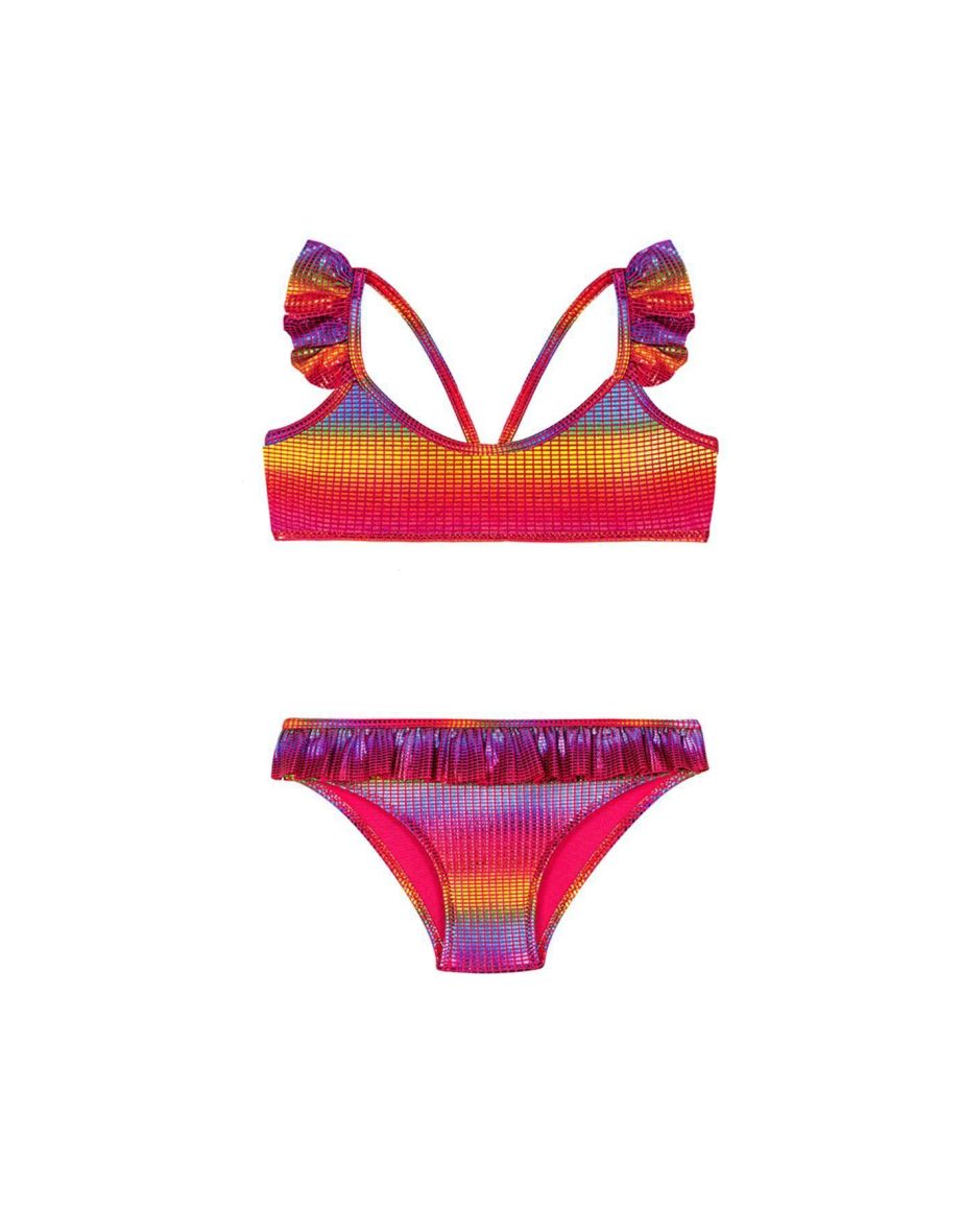 Kids Multicolor Bikini Set