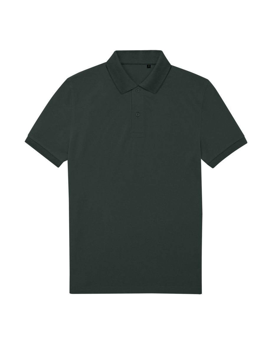 B&C Mens My Eco Polo Shirt - Dark Forest
