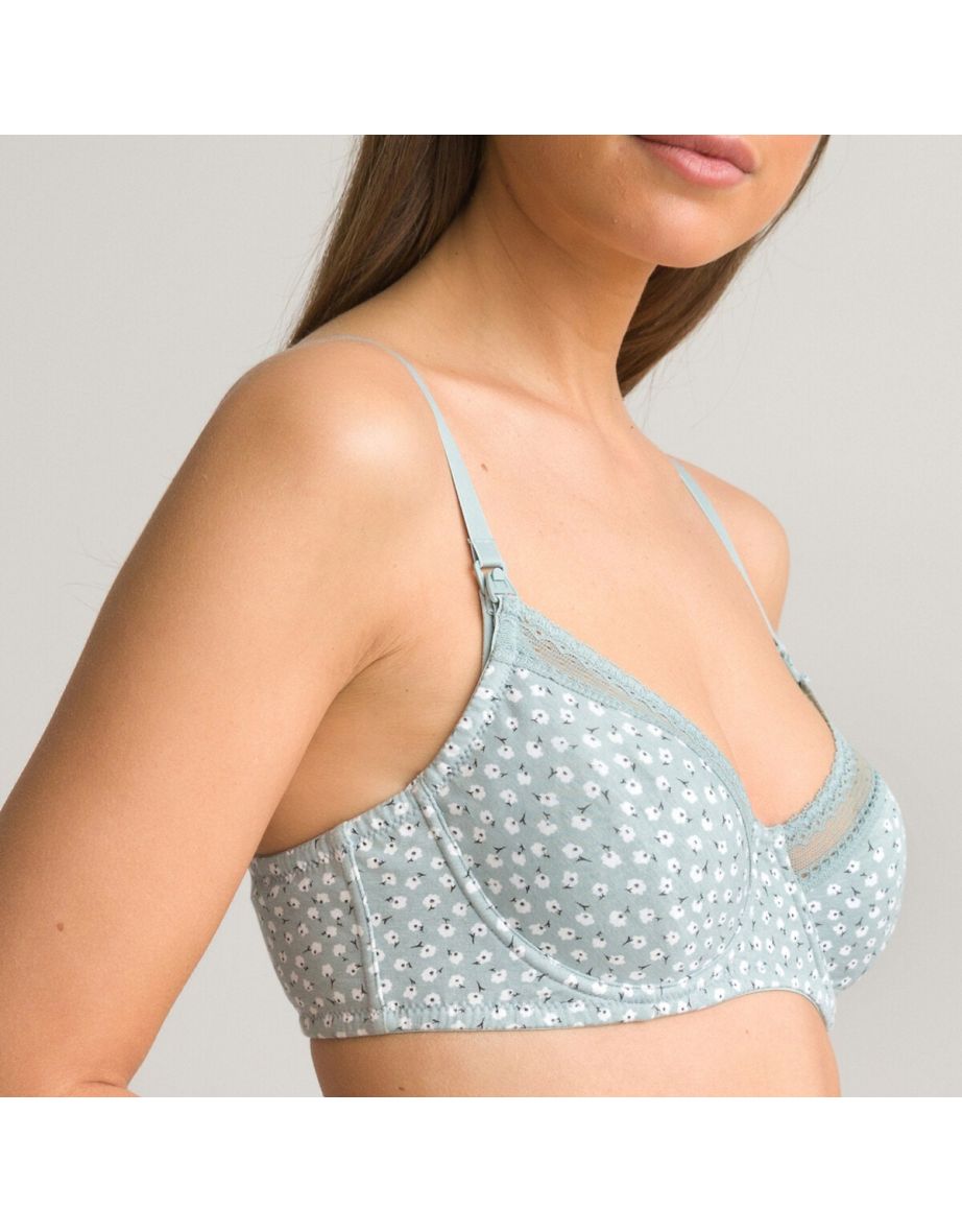 Full Cup Nursing Bra in Cotton - 3