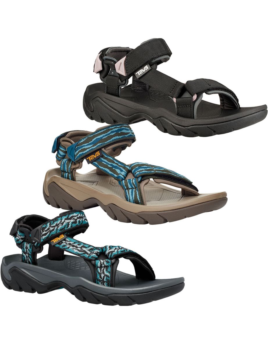 Teva Womens Terra FI 5 Adjustable Summer Outdoor Walking Flip Flops Sandals - 4