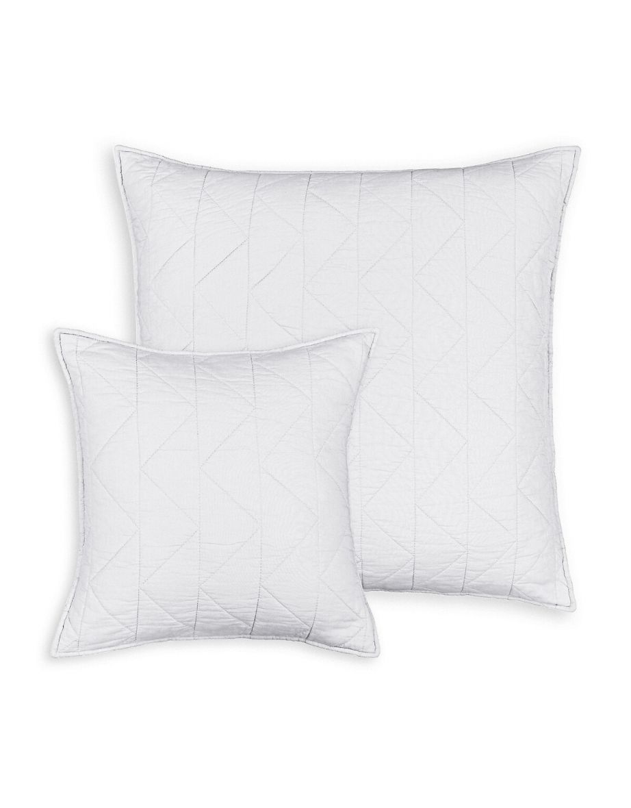 Zig Zag Scenario Quilted Cushion Cover