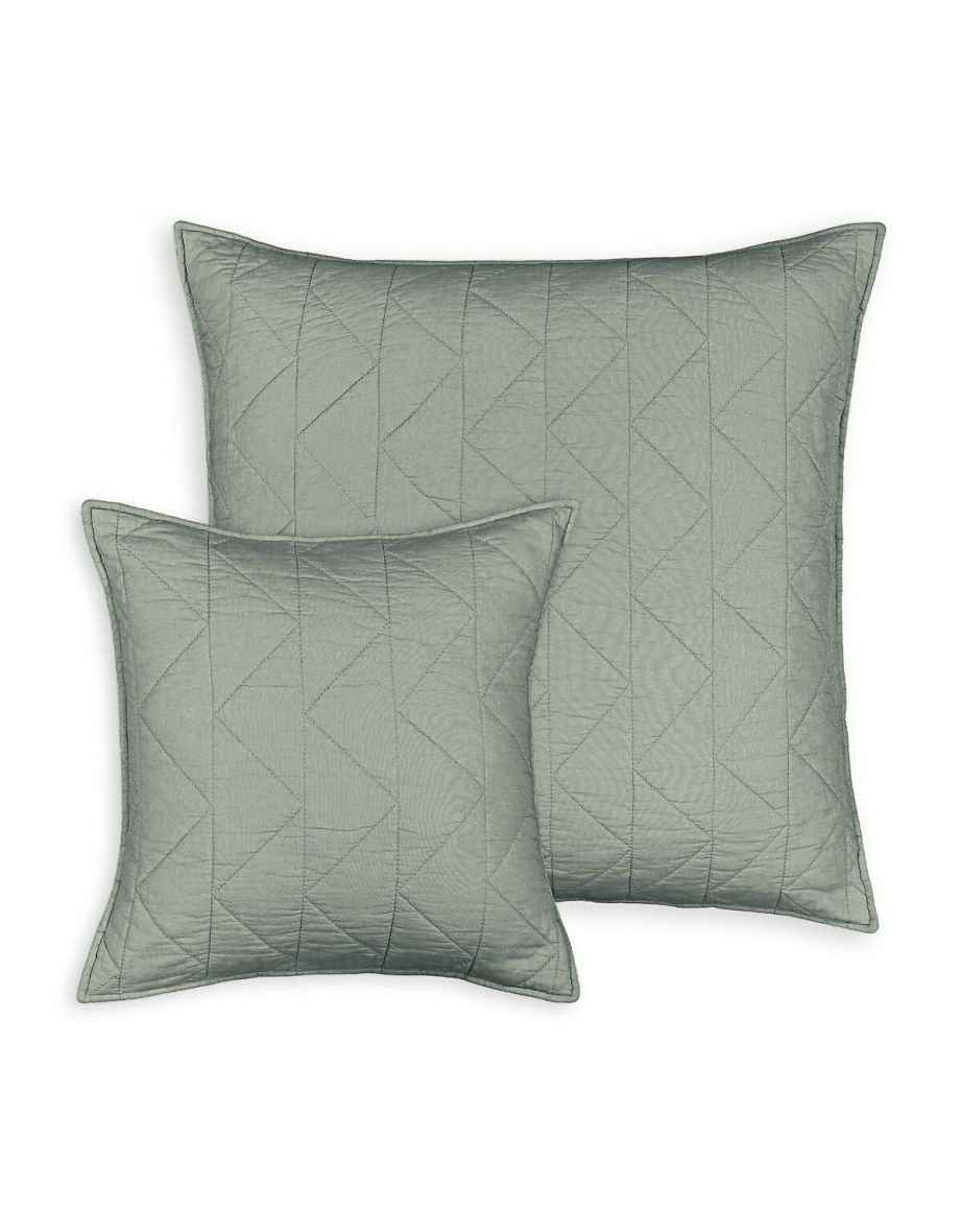 Zig Zag Scenario Quilted Cushion Cover