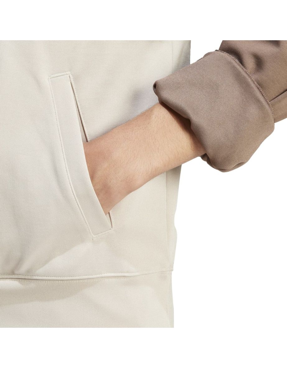 Men's adidas Originals Adicolor Cutline Hoodie in Cream - 7