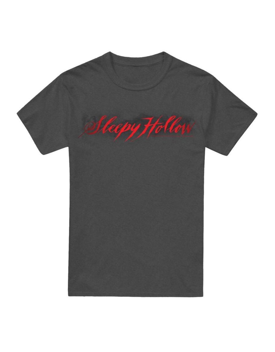 Sleepy Hollow Unisex Adult Logo T-Shirt - Charcoal