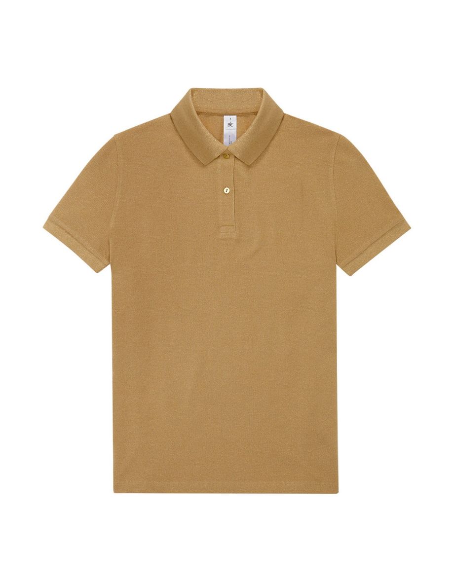 B&C Womens/Ladies My Polo Shirt - Meta Gold