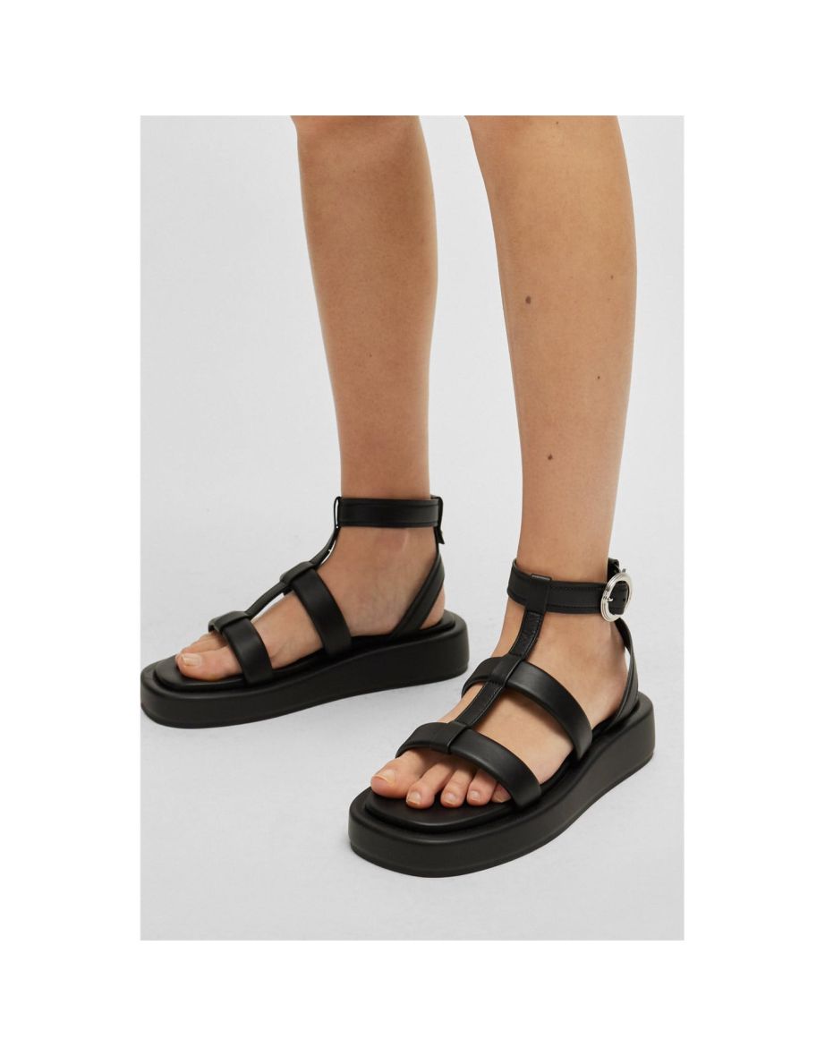 Women's Boss Scarlet Sandals in Black