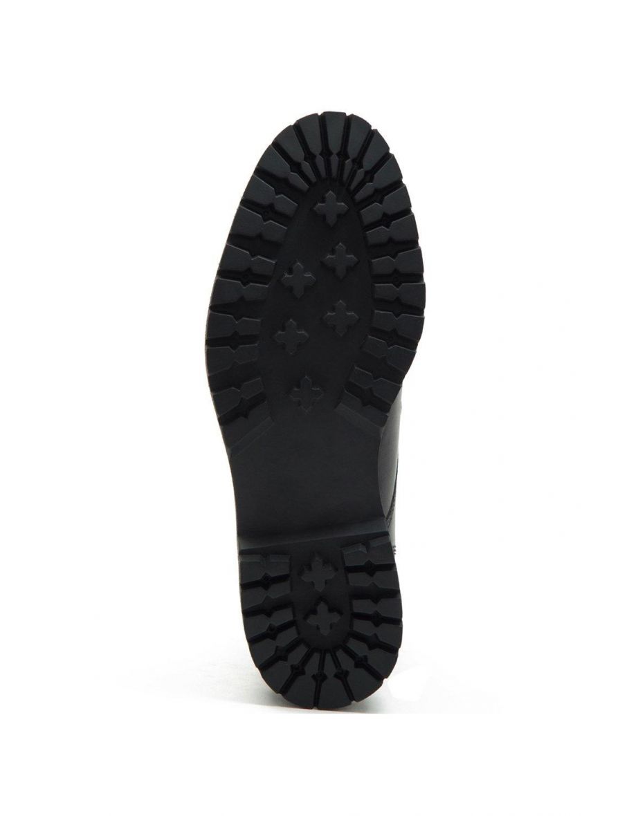 Off The Hook Jax Leather Military Boot - black - 3