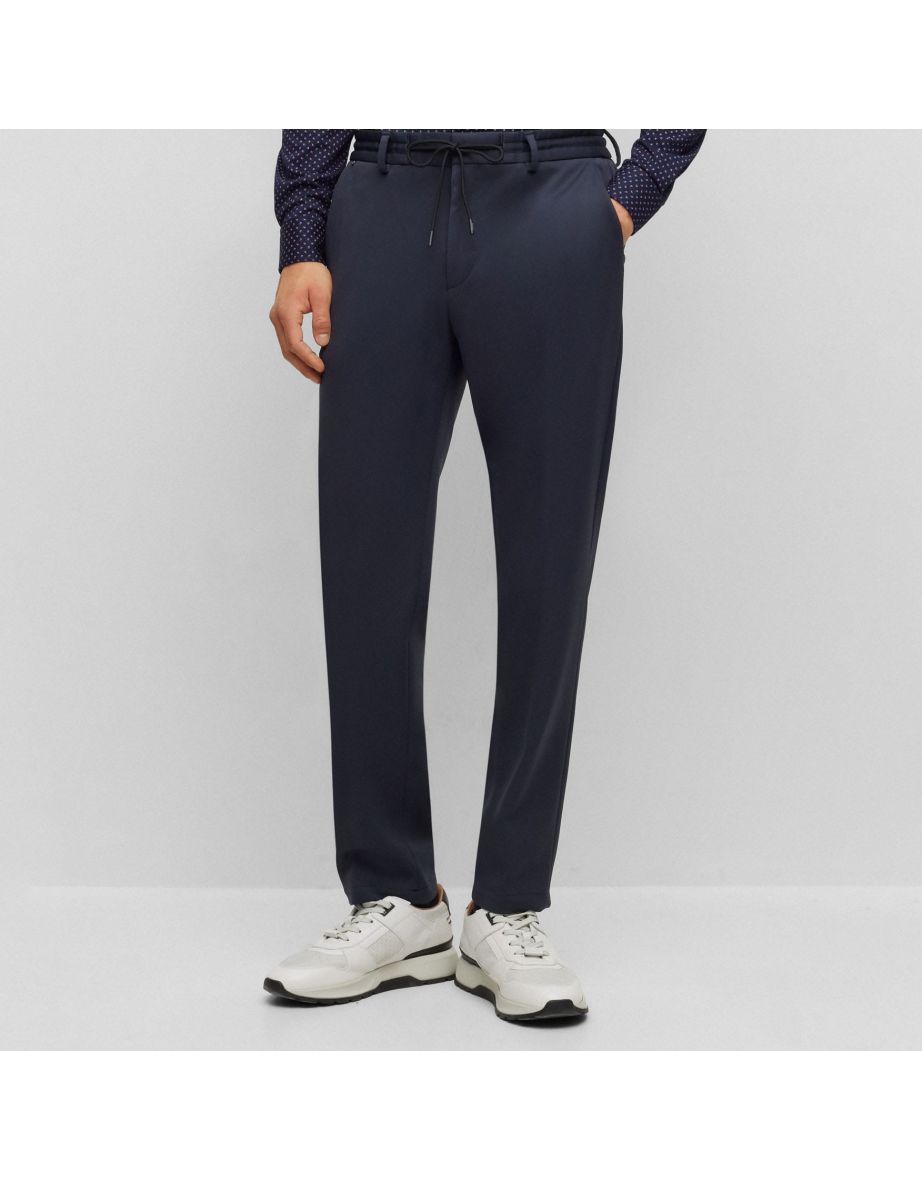Men's Hugo Boss P-Genius Slim-Fit Pants in Blue