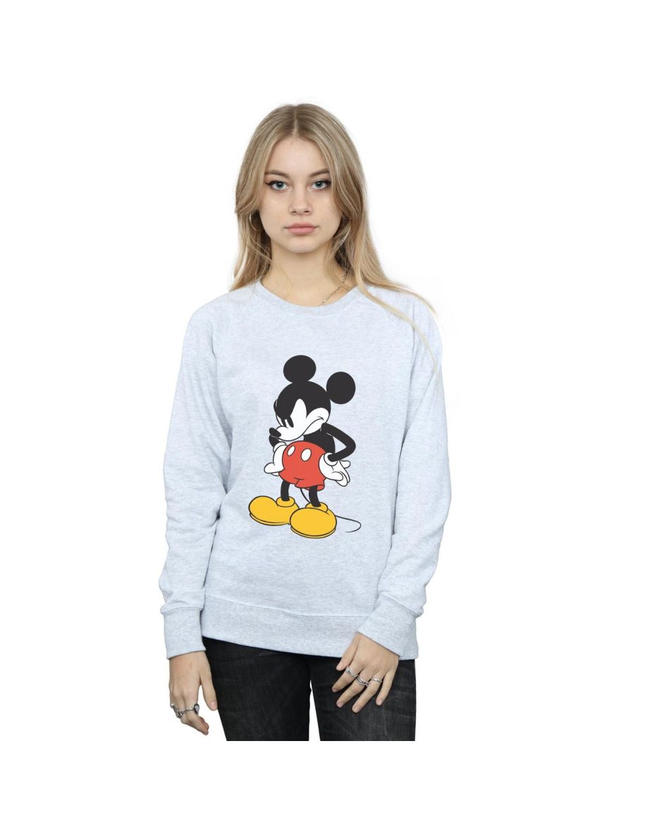 Angry mickey 2024 mouse sweatshirt