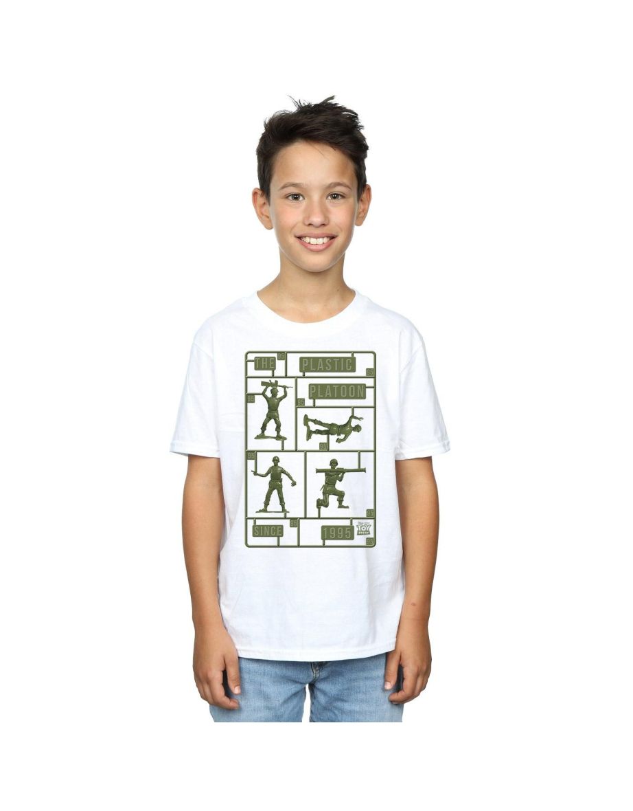 Disney Boys Toy Story The Plastic Platoon T-Shirt - White