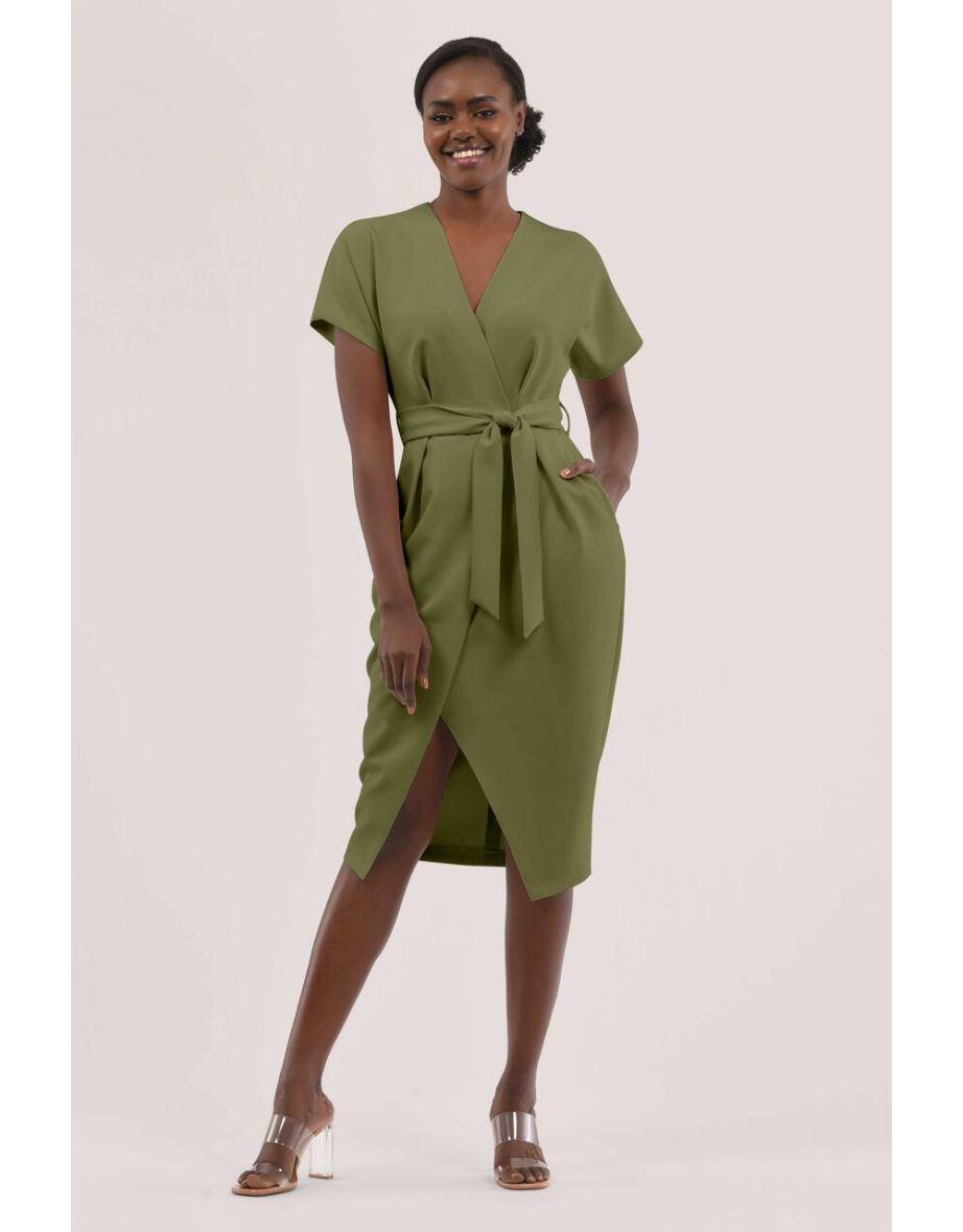 Closet wrap dress deals