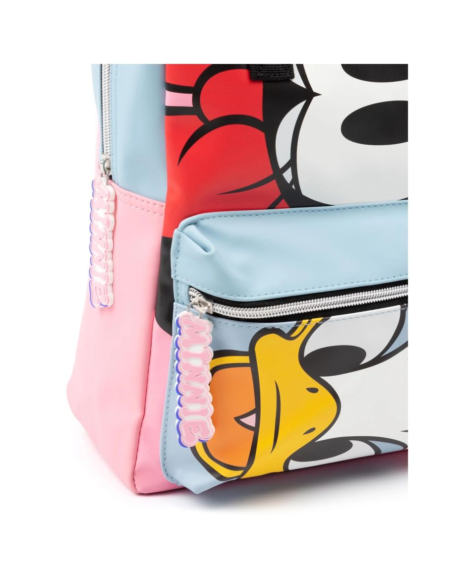 Disney Childrens/Kids Daisy Duck Minnie Mouse Backpack - Pastel Pink/Blue - 3
