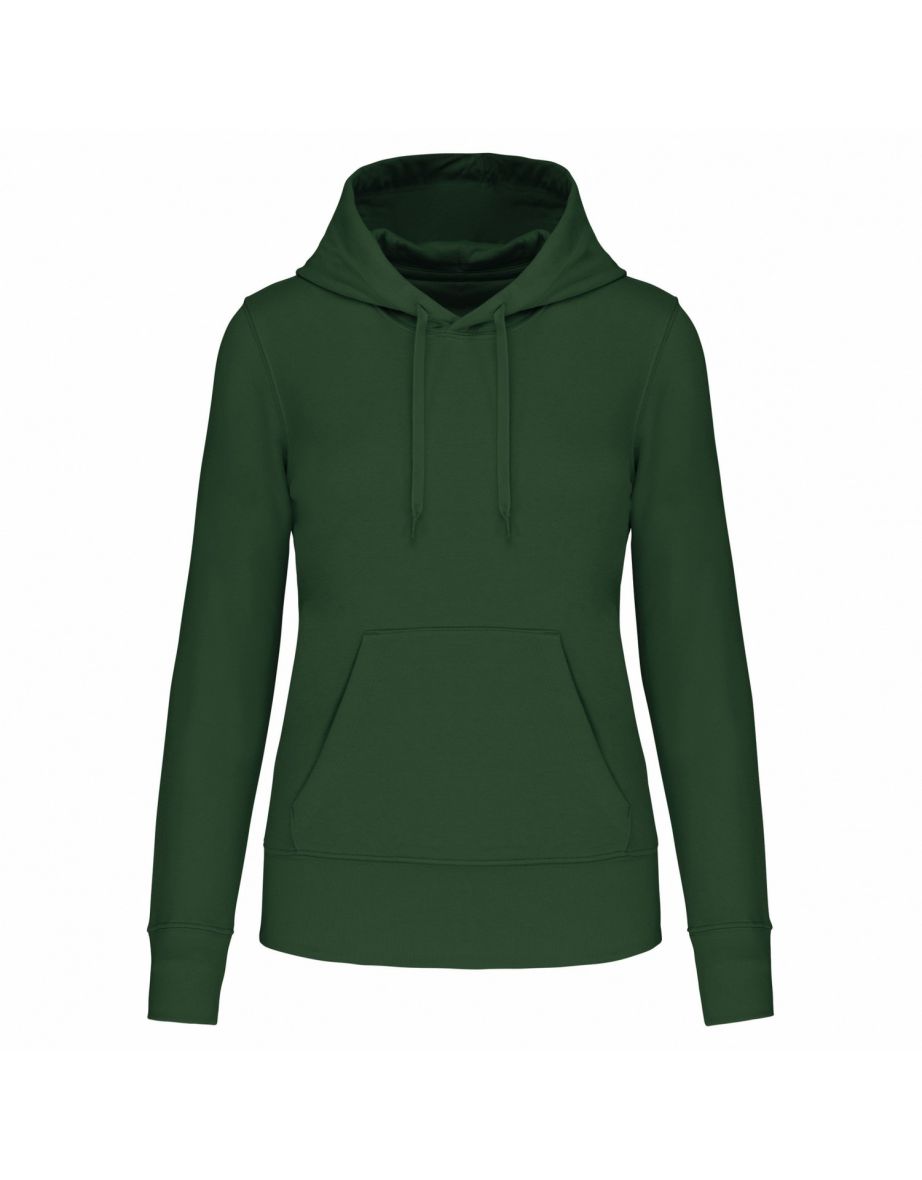 Kariban Womens/Ladies Hoodie - Forest Green