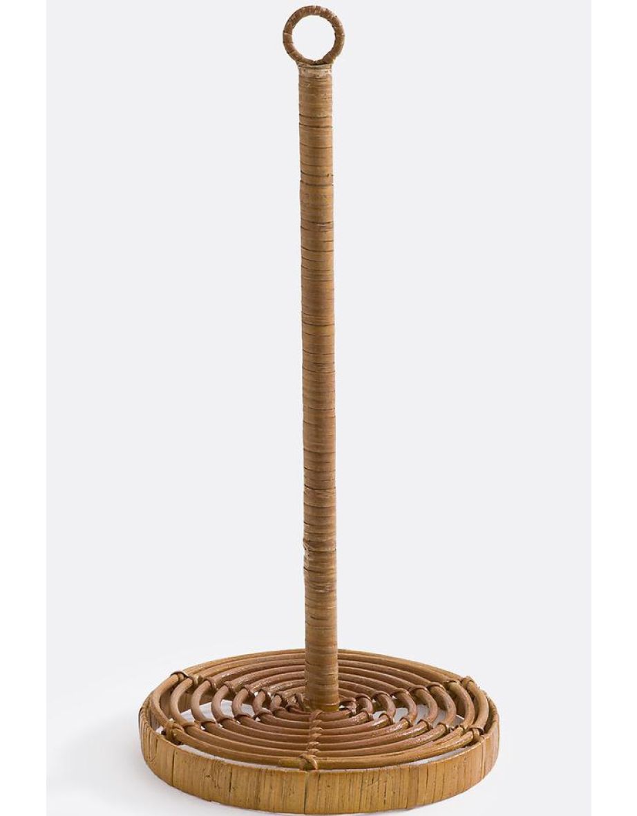 Rojan Kitchen Roll Holder in Rattan