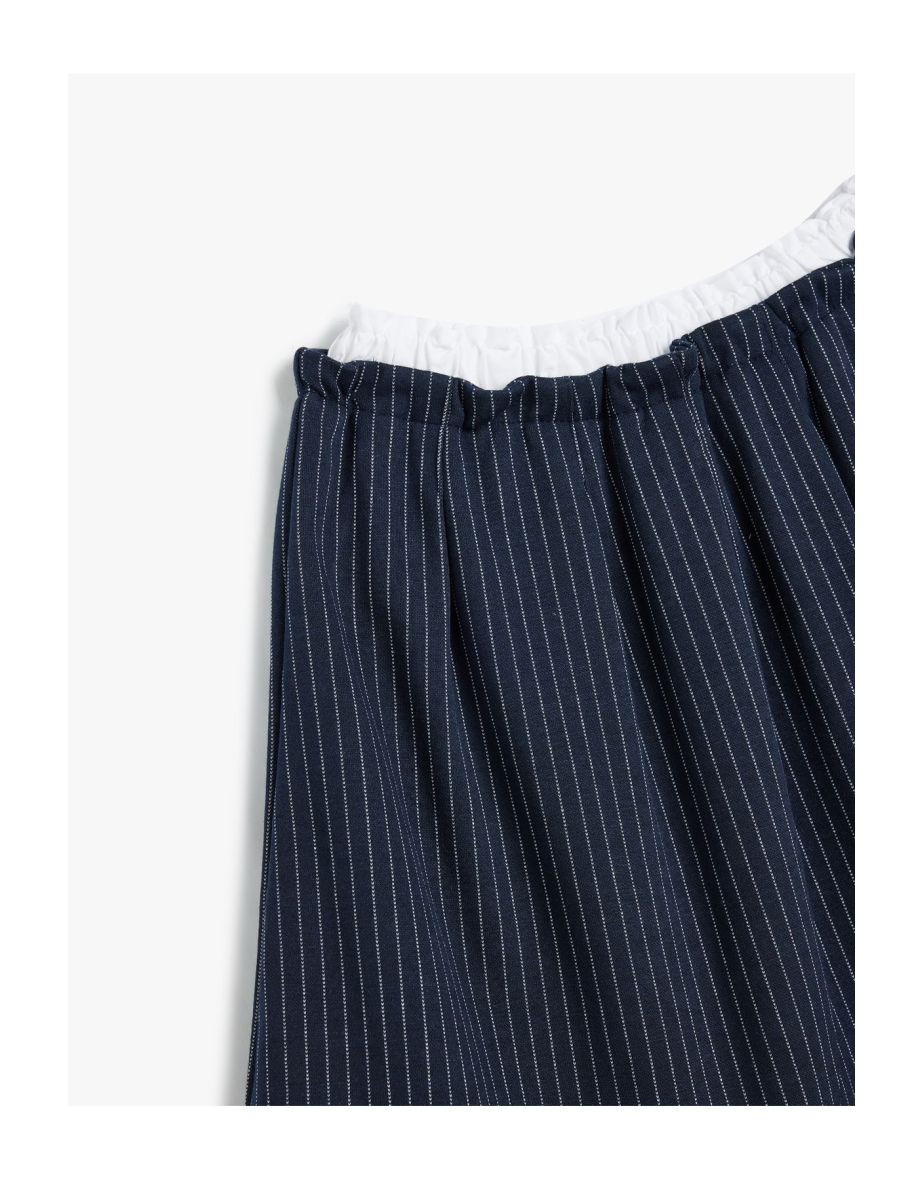Pleated Skirt Pleated Viscose Fabric - 4