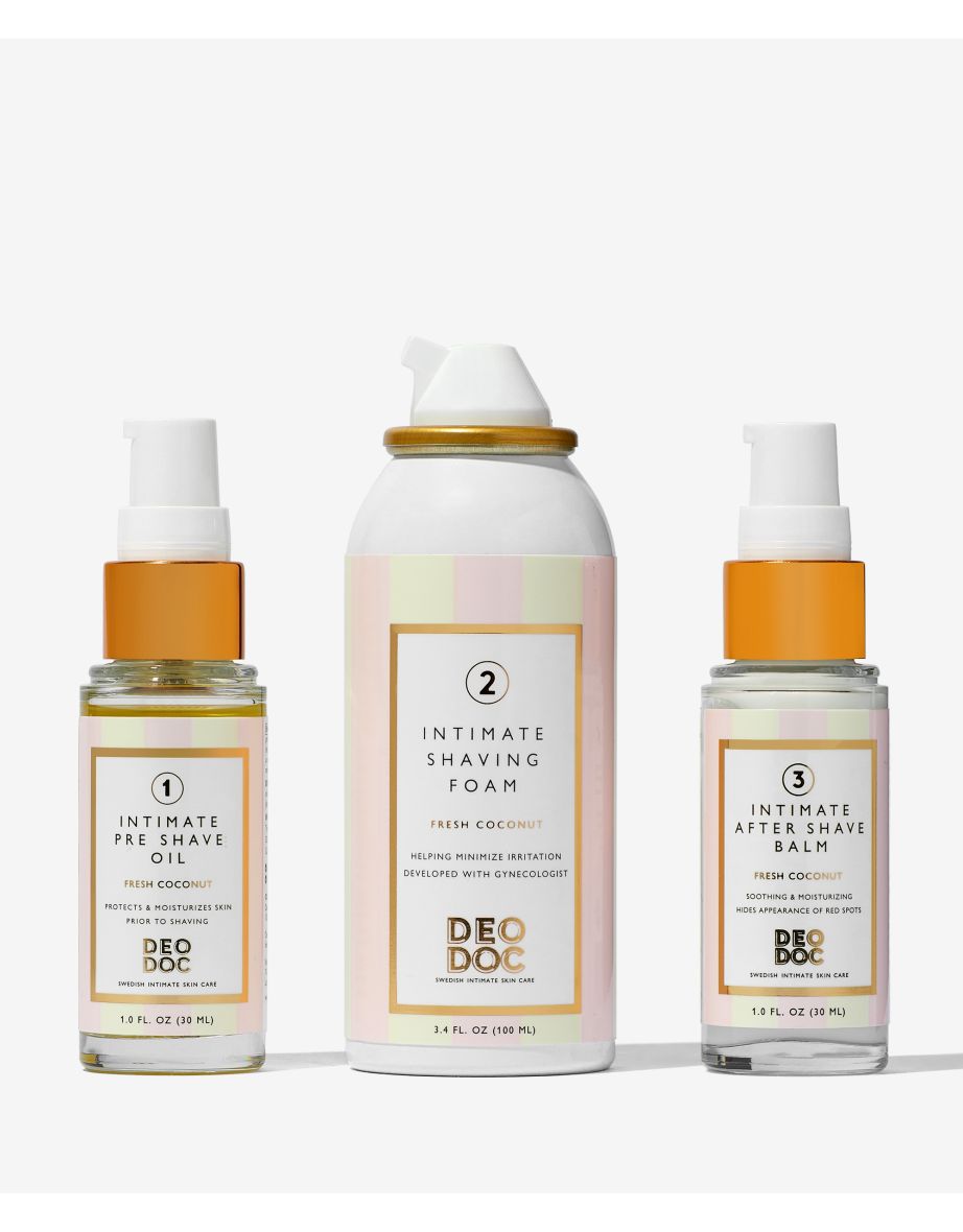 Intimate Shaving Trio Fresh Coconut