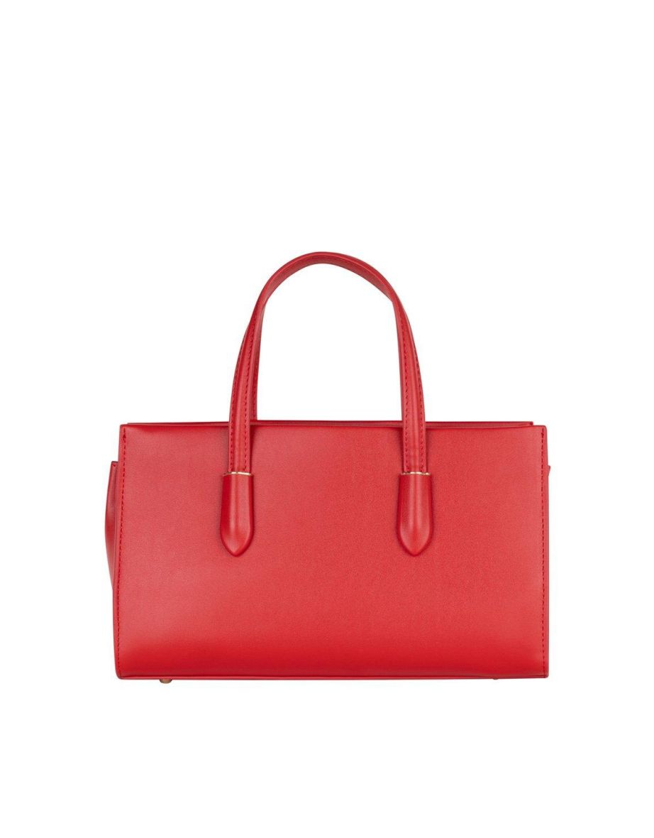 Jasmin Top Handle Handbag Red - 3