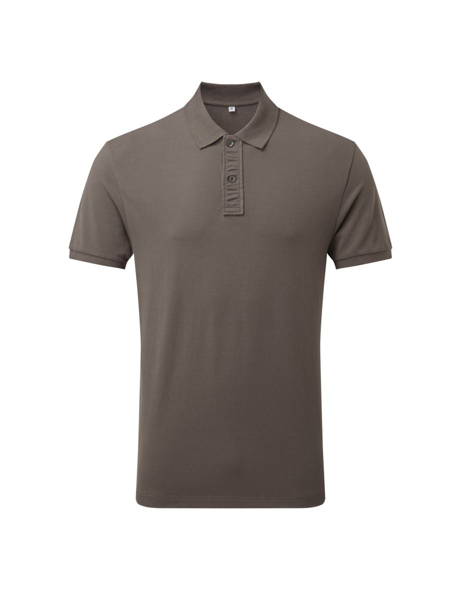 Asquith & Fox Mens Infinity Stretch Polo Shirt - Slate