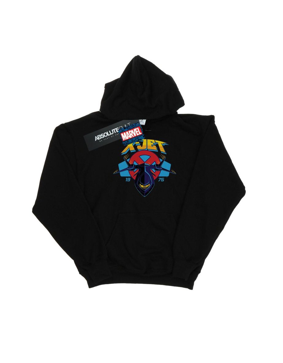 Marvel Boys X-Men X-Jet Hoodie - Black
