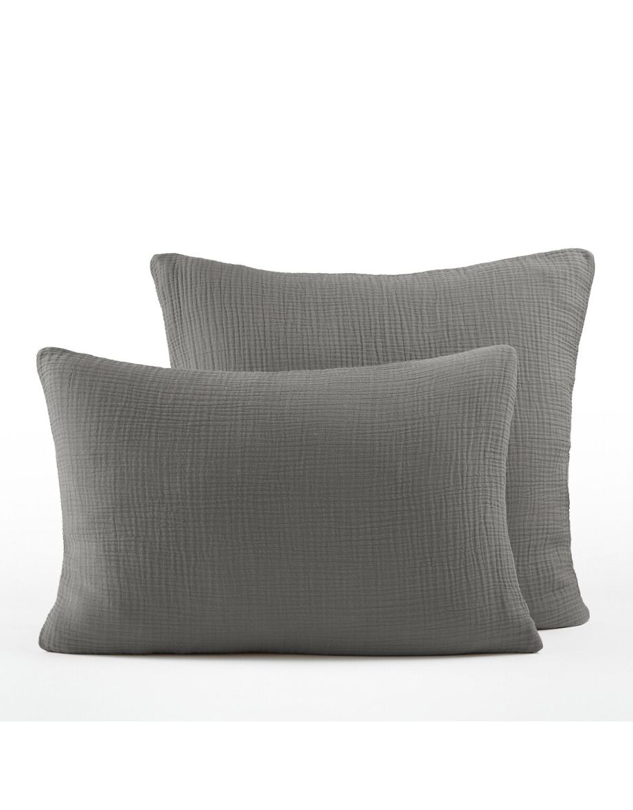 Yafa 100% Organic Cotton Muslin 200 Thread Count Pillowcase