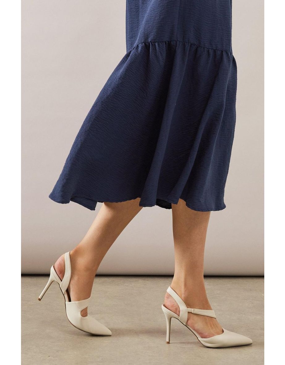 Wide Fit Everly Asymmetric Pointed Stiletto High Heel Courts - 3