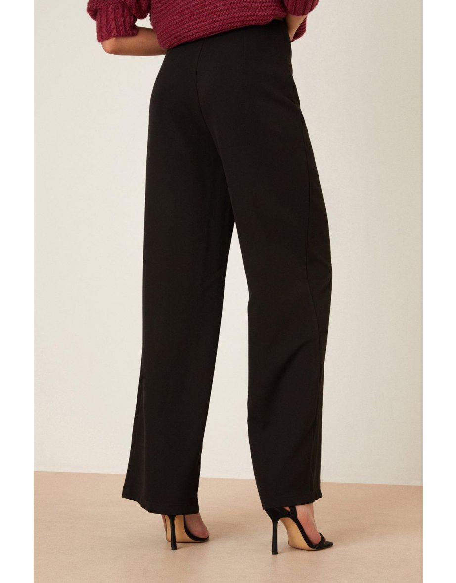 Tall High Waisted Wide Leg Trouser - 2