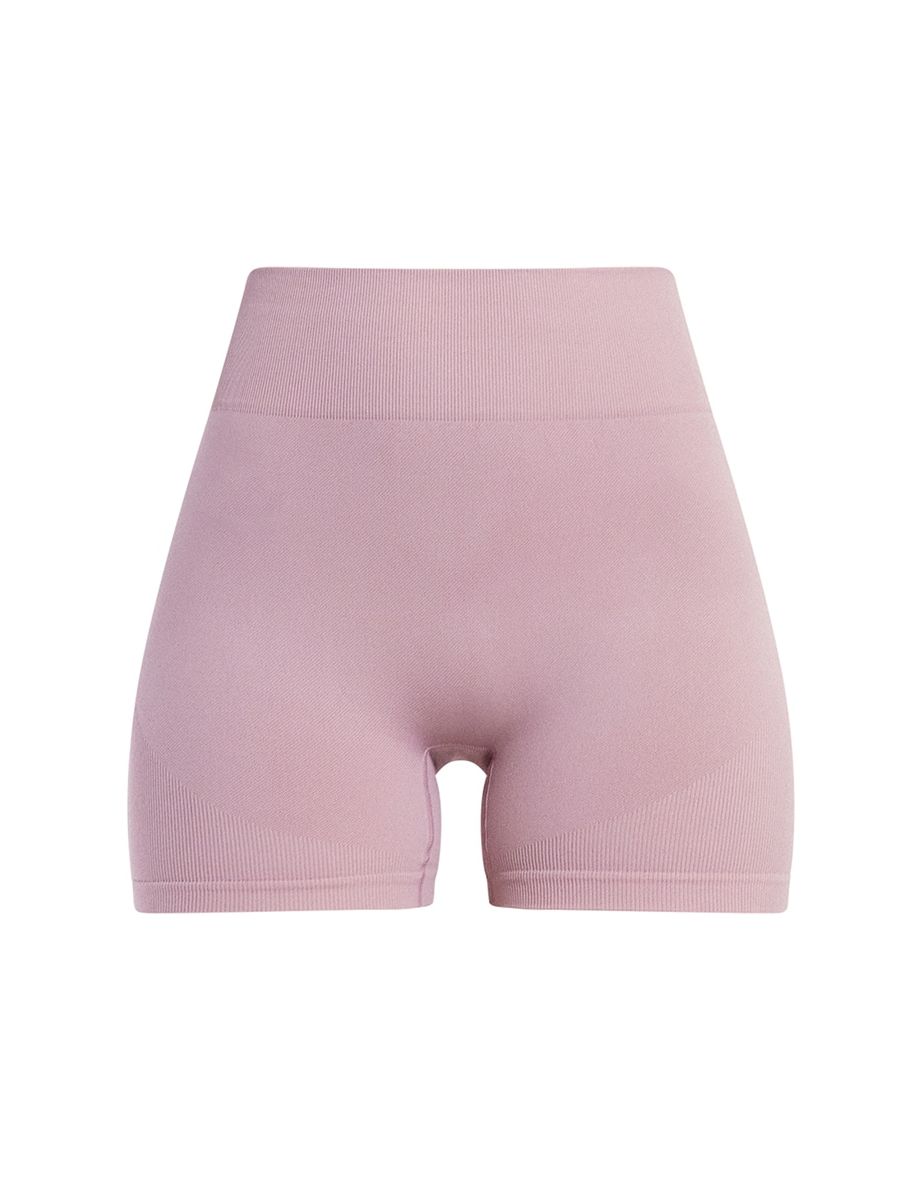 Dusty Pink Basic Seamless Booty Shorts - 5