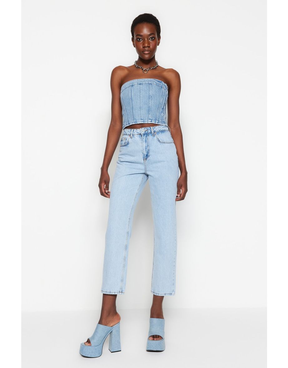 Jeans - Blue - Straight