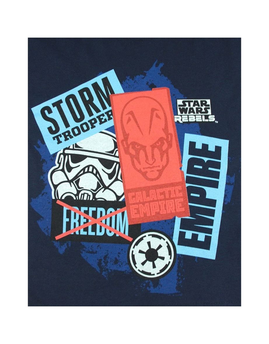 Star Wars Rebels Childrens/Kids T-Shirt - Blue - 3