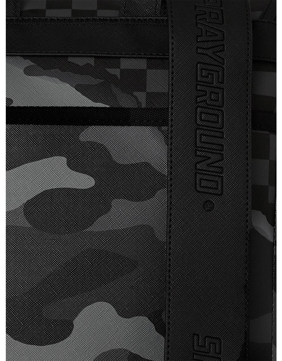 Kids Split Up Camo Tear Monte Carlo Backpack in Black (46cm) - 6