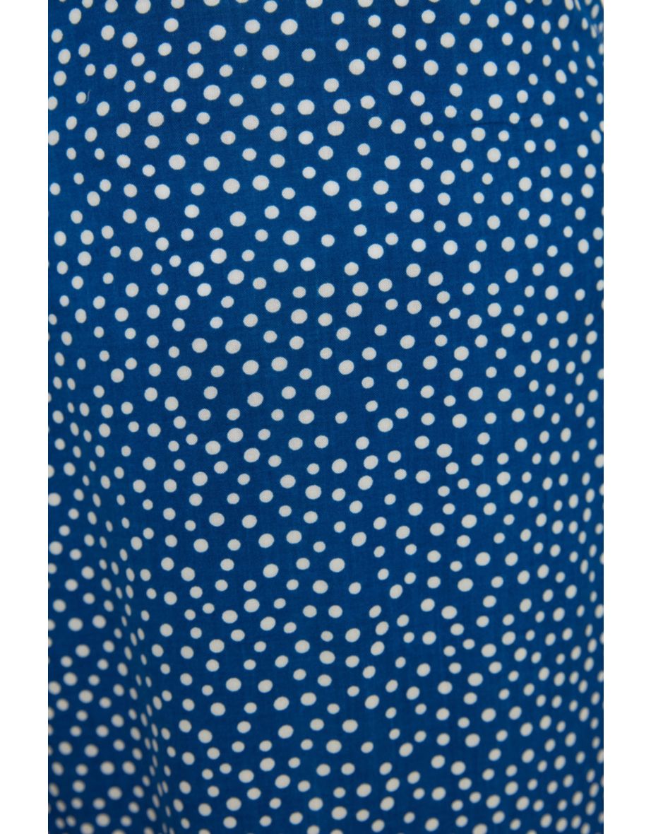 A-Line Maxi Skirt - Navy blue - 4