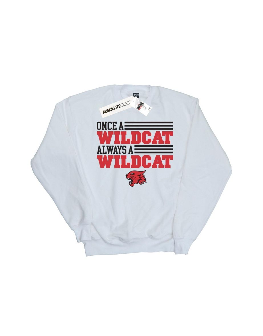 Disney Boys High School Musical The Musical Once A Wildcat Sweatshirt - White
